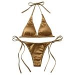 Classic Triangle Bikini Set – Timeless Beachwear